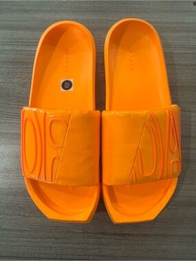 Orange Kids Slide Sandals - Designer Style